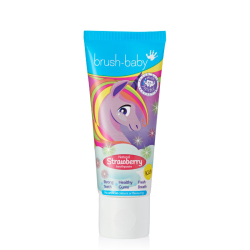 Brush-Baby | Brushbaby Kids Toothpaste - Strawberry Unicorn 3yrs+ 50ml